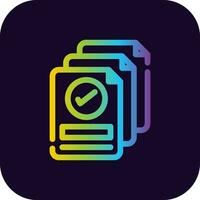 Version Control Creative Icon Design vector