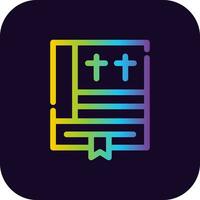 Bible Creative Icon Design vector