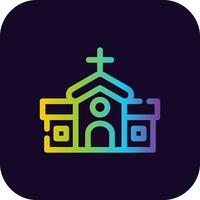 Chapel Creative Icon Design vector