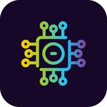 Embedded Devices Creative Icon Design vector