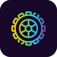 Doomsday Vault Creative Icon Design vector
