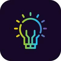 Idea Creative Icon Design vector