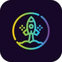 Space Creative Icon Design vector