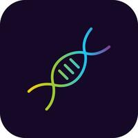 Dna Creative Icon Design vector