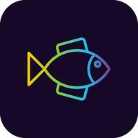 Fish Creative Icon Design vector