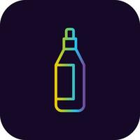 alcohol creativo icono diseño vector
