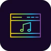 Music Creative Icon Design vector