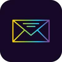 Email Creative Icon Design vector