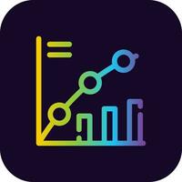 pareto creativo icono diseño vector