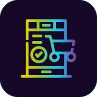 Simple Ordering Creative Icon Design vector
