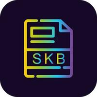 skb creativo icono diseño vector