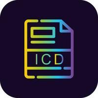 ICD Creative Icon Design vector