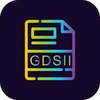 GDSII Creative Icon Design vector