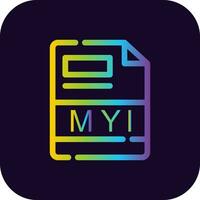 MYI Creative Icon Design vector