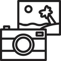 cámara fotografía icono símbolo imagen vector. ilustración de multimedia fotográfico lente grapich diseño imágenes vector