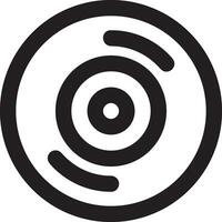camera photography icon symbol image vector. Illustration of multimedia photographic lens grapich design images vector