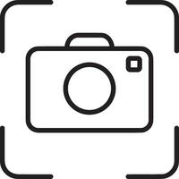 camera photography icon symbol image vector. Illustration of multimedia photographic lens grapich design images vector