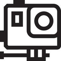 camera photography icon symbol image vector. Illustration of multimedia photographic lens grapich design images vector