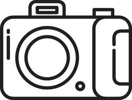 camera photography icon symbol image vector. Illustration of multimedia photographic lens grapich design images vector