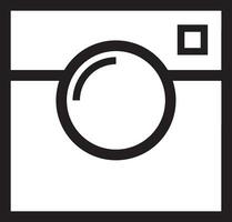 camera photography icon symbol image vector. Illustration of multimedia photographic lens grapich design images vector