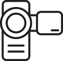 camera photography icon symbol image vector. Illustration of multimedia photographic lens grapich design images vector