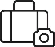 camera photography icon symbol image vector. Illustration of multimedia photographic lens grapich design images vector