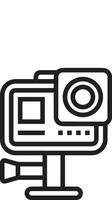 camera photography icon symbol image vector. Illustration of multimedia photographic lens grapich design images vector