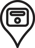 camera photography icon symbol image vector. Illustration of multimedia photographic lens grapich design images vector