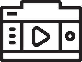 camera photography icon symbol image vector. Illustration of multimedia photographic lens grapich design images vector