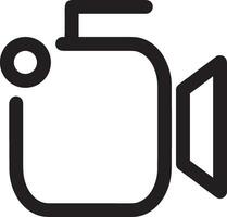 camera photography icon symbol image vector. Illustration of multimedia photographic lens grapich design images vector