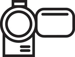 camera photography icon symbol image vector. Illustration of multimedia photographic lens grapich design images vector