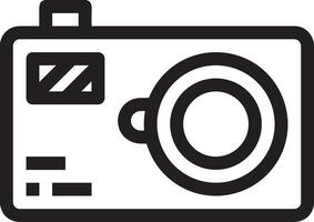 camera photography icon symbol image vector. Illustration of multimedia photographic lens grapich design images vector