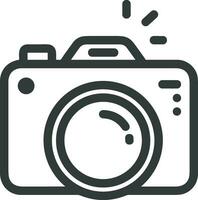 camera photography icon symbol image vector. Illustration of multimedia photographic lens grapich design images vector