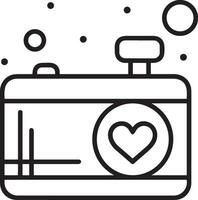 camera photography icon symbol image vector. Illustration of multimedia photographic lens grapich design images vector