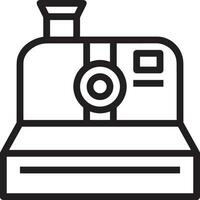 camera photography icon symbol image vector. Illustration of multimedia photographic lens grapich design images vector