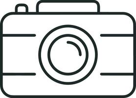 camera photography icon symbol image vector. Illustration of multimedia photographic lens grapich design images vector