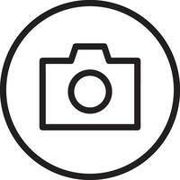 camera photography icon symbol image vector. Illustration of multimedia photographic lens grapich design images vector