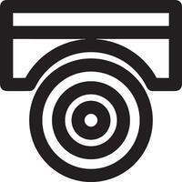 camera photography icon symbol image vector. Illustration of multimedia photographic lens grapich design images vector