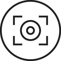 camera photography icon symbol image vector. Illustration of multimedia photographic lens grapich design images vector