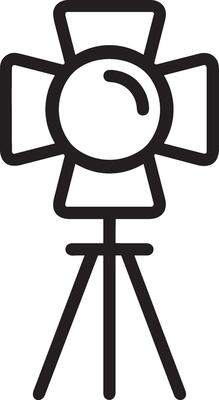 camera photography icon symbol image vector. Illustration of multimedia photographic lens grapich design images
