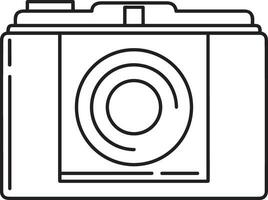 camera photography icon symbol image vector. Illustration of multimedia photographic lens grapich design images vector