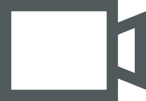 camera photography icon symbol image vector. Illustration of multimedia photographic lens grapich design images vector
