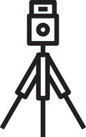 camera photography icon symbol image vector. Illustration of multimedia photographic lens grapich design images vector