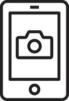 camera photography icon symbol image vector. Illustration of multimedia photographic lens grapich design images vector