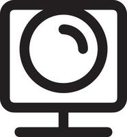 camera photography icon symbol image vector. Illustration of multimedia photographic lens grapich design images vector