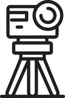 camera photography icon symbol image vector. Illustration of multimedia photographic lens grapich design images vector