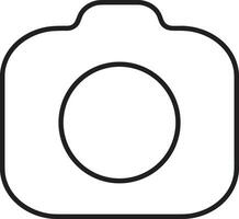 camera photography icon symbol image vector. Illustration of multimedia photographic lens grapich design images vector