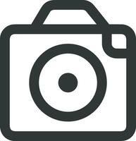 camera photography icon symbol image vector. Illustration of multimedia photographic lens grapich design images vector