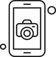 camera photography icon symbol image vector. Illustration of multimedia photographic lens grapich design images vector