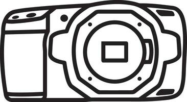 camera photography icon symbol image vector. Illustration of multimedia photographic lens grapich design images vector